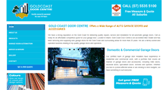 Desktop Screenshot of goldcoastdoorcentre.com.au